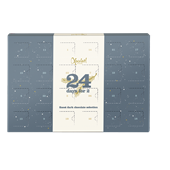 Finest dark selection julekalender for 2 - Xocolatl 400 g (blå) FORUDBESTIL NU